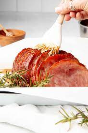 Glazed roast ham with cloves,sparkling wine and. Slow Cooker Ham With Honey Mustard Glaze Wholefully