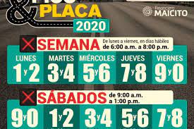 Este es el verdadero inicio de la reactivación económica en bogotá: Recuerde Que A Partir De Hoy Rota El Pico Y Placa En Bucaramanga Vanguardia Com