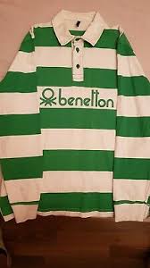 In the late 1980s these shirts were totally awesome. Benetton Rugby Shirt Iconic 1980s Style White Blue Polo Re Release Size M Retro 65 00 Picclick Uk
