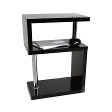 Albania 3 Tier Shelving Unit Black High Gloss Furniture In Fashion High Gloss Furniture Shelving Unit Shelving
