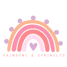Rainbows and sprinkles&ndash; RAINBOWS + SPRINKLES