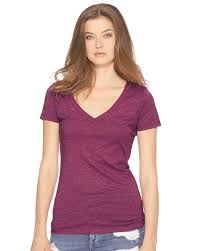 Next Level 6640 Womens Cvc Deep V