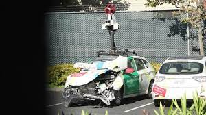 グーグルマップの撮影車が事故ってる あごひげ海賊団 グーグル 車 グーグルマップ
