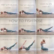 If You Can T Do Fish Pose Easily You Can Use Yoga Blocks For Help Teacher Ania 75 Need A Good Front Body Stretc Fish Pose Yoga Fish Pose Hard Yoga