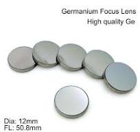 Linse aus Germanium für CO2 Lasergraviermaschine Ø12mm, F=50,8mm ( 2" ) 1  Stck.