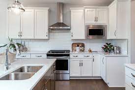 Cambria ella is a no maintenance countertop which bonds well with white cabinets and matching backsplash. Backsplash Ideas For White Cabinets 5 Gorgeous Tips