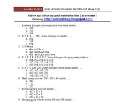 600 + 30 + 8 b. Soal Ukk Matematika Kelas 2 Sd Semester Genap 2021 Pencerah