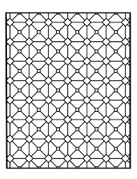 The world is full of shapes. Coloring Pages Squares And Triangles Geometric Coloring Page