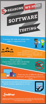 5 Reasons We Need For Software Testing Infographic E Learning Infographics Software Testing Agile Software Development Software Development