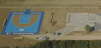Patrick Baumann Playground Inaugurated Fiba Basketball