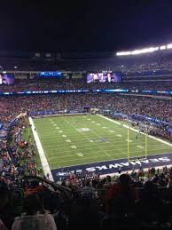 Inside Metlife Stadium In East Rutherford Nj Led Flood Lights Led Flood Stadium Lighting