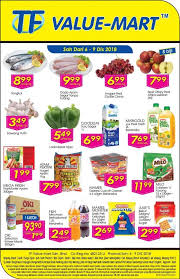 Tf value mart operates a chain of more than 35 grocery retail stores across several states in malaysia, offering fresh produce, grocery products and general merchandise to local consumers. Tf Value Mart Weekend Promotion 6 December 2018 9 December 2018