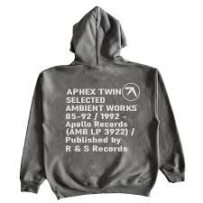 Aphex Twin Ambient Works Hoodie Dj Richard D James Aphex Logo - Etsy