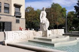 Arbeiterkammer oberösterreich, bürogebäude, ist in linz. Denkmaldatenbank Denkmaler Brunnen Vor Der Arbeiterkammer Stadtgeschichte Linz