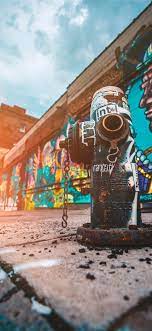 Free Download The Hydrate With Art Wallpaper Beaty Your Iphone Rust Mural Wall Art Street Wal Graffiti Wallpaper Apple Logo Wallpaper Android Wallpaper