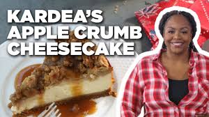 Kardea Brown S Big Apple Crumb Cheesecake Delicious Miss Brown Food Apple Crumb Cheesecake Food Network Recipes Apple Crumb