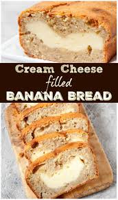 Cream Cheese Banana Bread Recipe This Is Our Favorite Homemade Bread Idea Yum Bananabread Banana Bread Cream Cheese Banana Bread Recipes Dessert Bread