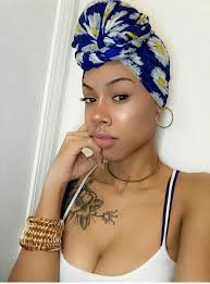 Then tuck its end under your hair at the back and tie a double knot. Buy Head Wrap Styles For Short Hair With A Reserve Price Up To 63 Off
