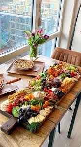 Gourmet Food Stylist Charc Bites Styles A Gorgeous Charcuterie Board Using Frontgate S European Charcuterie Boa Food Platters Food Charcuterie And Cheese Board