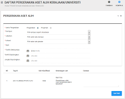 1.2 menjimatkan ruang simpanan/ pejabat; Aset Alih