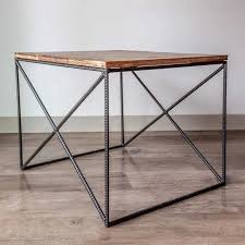 Edison Mccarthy S Instagram Photo Who Said Rebar Can T Be Fancy Your Eyes Aren T Deceiving You We Created This Base With Stee In 2020 Rebar Steel Furniture Design