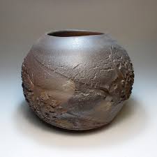 Tom Charbit Poterie De La Forge Balazuc Pottery Jar Vase Contemporary Ceramics