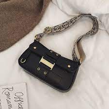 Tas wanita kecil versi korea simpel mini tali panjang lebar kuning lazada indonesia tas tas vona pitta hitam putih tas wanita selempang sling bag clutch crossbody kecil tas genggam tas selempang 249 tinggi dan lebar 27 cm spesifikasi1 kantong dibagian belakang 1 kantong. Tas Selempang Wanita Tali Lebar Pcb3661 Shopee Indonesia