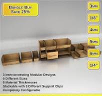 Laser Cut Complete Modular Storage System: SVG DXF Design Files (digital  Download) - Etsy