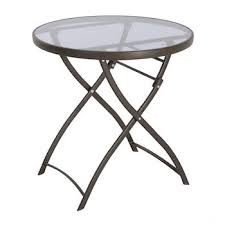 Sonoma Outdoors Trade Coronado Folding Glass Table Glass Table Table Glass