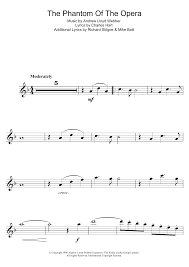 Theme.the phantom of the opera andrew lloyd webbers musical adapted for the flute. The Phantom Of The Opera Sheet Music Andrew Lloyd Webber Flute Solo