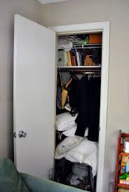 Shop closet organizers and more at the home depot. Building An Extra Closet Shelf To Integrate A Dog Crate Young House Love