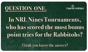 Each week, we will ask you 10 questions about the rabbitohs, its players and games. Trivia Tuesday Round Three Rabbitohs