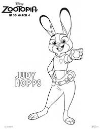 Create your own custom printable pages and worksheets using a to z's tools: Zootopia Judy Hopps Coloring Pages Crazypurplemama