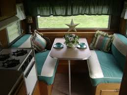 Vintage Canned Ham Trailer Interior Camper Interior Vintage Trailer Interior Vintage Camper Interior