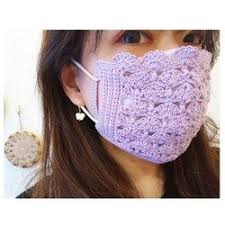 あうる様ご予約品大人用ダブルガーゼ マスク 三枚重ね 二枚組 かぎ針編みのパターン レース編み かぎ針編みの作品