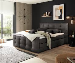 Polsterbetten gunstig 180x200 bett online bestellen deutschland bett 120x200 kaufen bettgestell 90x200 buche bett boxspringbett betten kaufen haus deko. Bett Venla Vintage Anthrazit 180x200 Cm Mit Matratze Und Topper Moderne Einrichtungsideen Gunstig Bei Mobel Modern