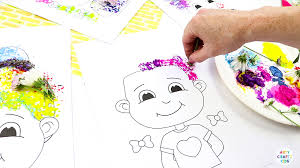 Flower Painting Hair Design Nature Craft For Kids Arty Crafty Kids Landscape design ideas garden design for small gardens for copyright matters please contact us.