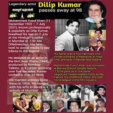 Bollywood icon dilip kumar has died at 98 kumar is hailed as the tragedy king and one of hindi cinema's greatest actors. Ja6bzas2xrbfym