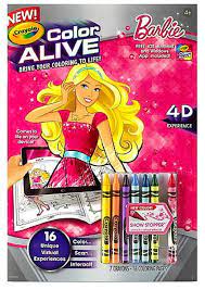 40+ baby alive coloring pages for printing and coloring. Crayola Color Alive Barbie Walmart Com Walmart Com