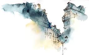 Escapekit Watercolour Architecture Korean My One Complaint Architecture Painting Watercolor Architecture Architecture Art