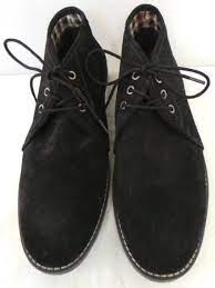 Penguin Original Suede Black Boots Size Uk 8 Mens Suede Boots Black Boots Black Suede Boots