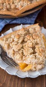Best Peach Pie Recipe Double Or Crumble Crust Crazy For Crust