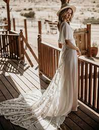 Take A Chance The New Boho Wedding Dress Collection From Dreamers Lovers Is Here Green Wedding Shoes Bridal Dress Shops Romantic Bohemian Wedding Dresses Simple Flower Girl Dresses
