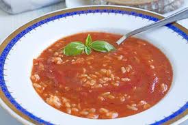 Tomatensuppe Mit Reis Rezept Rezept Tomaten Suppe Tomatensuppe Mit Reis Tomatensuppe