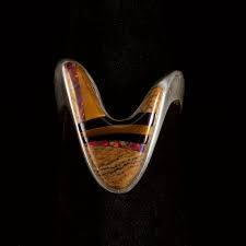 Women's Ring Jasper and Created Opal Calvin Begay