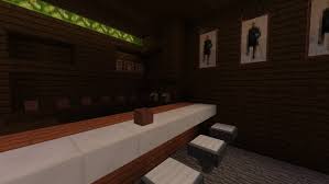 They serve a similar purpose to fences. á… Pub Bar In Minecraft Bauen Minecraft Bauideen De
