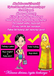 Tujuan muslimah menutup aurat agar terhindar dari hal yang mencelakakan. Tips Menutup Aurat Blog Sihatimerahjambu