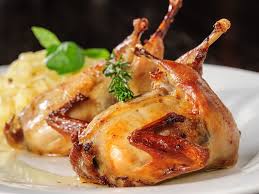 Cailles Farcies Au Foie Gras Au Cognac Recette Caille Farcie Cuisson Caille Caille Recette