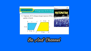 Uji Kompetensi 4 No 13 Dan 15 Matematika Kelas 9 Bab 4 Kekongruenan Dan Kesebangunan Hal 264 265 Youtube