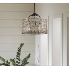 And this space from the ceiling gives versatility to the light fixture and so if you are working with rooms with limited ceiling heights, semi flush mounts allows the visitors to appreciate the beauty of the fixture without stressing. Lavelle Collection Three Light Matte Black And Mocha Finish Rattan Convertible Semi Flush Ceiling Or Hanging Pendant Light P350183 031 Progress Lighting